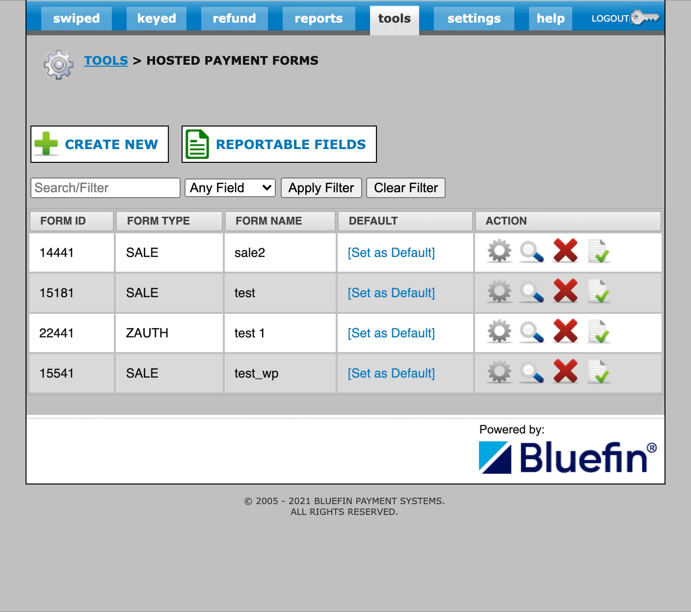 Set up Custom Fields for PayConex Hosted Payment Forms